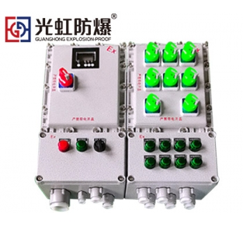 電伴熱防爆溫控箱 鑄鋁合金帶觀察視窗數顯溫度