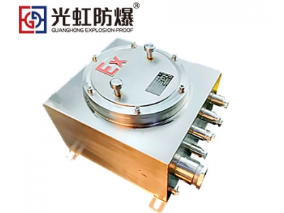 煉油廠不銹鋼防爆接線箱IIC防爆端子箱