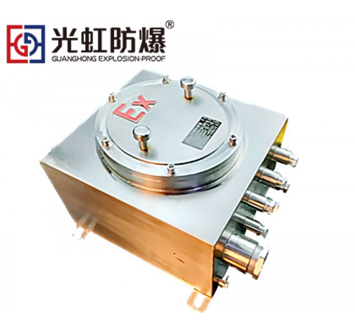 煉油廠不銹鋼防爆接線箱IIC防爆端子箱